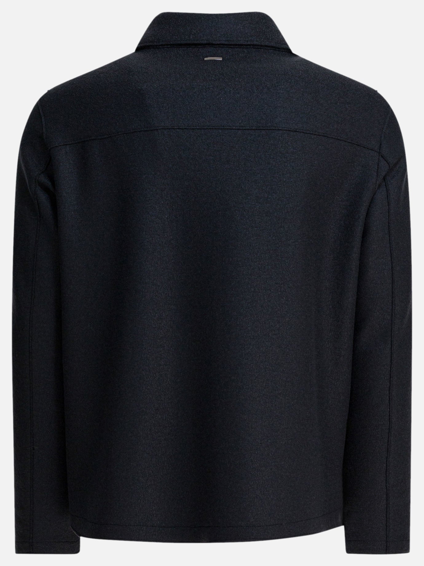 Overshirt jackets Solid colour  Blue - Herno Men | PDP | VIETTI Online Store | thumbnail_2