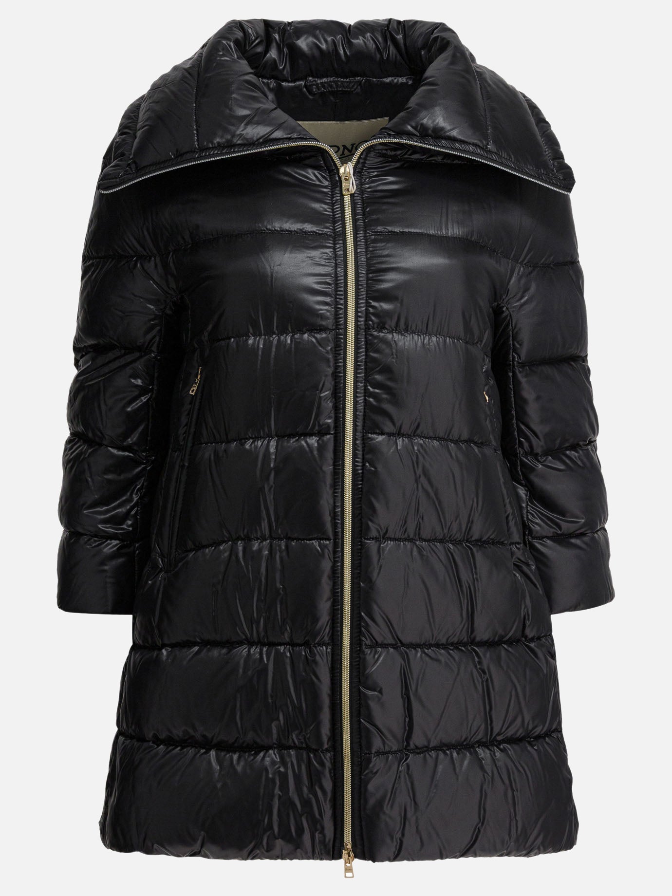 Down coats Solid colour  Black - Herno Women | PDP | VIETTI Online Store | Zoom-Modal
