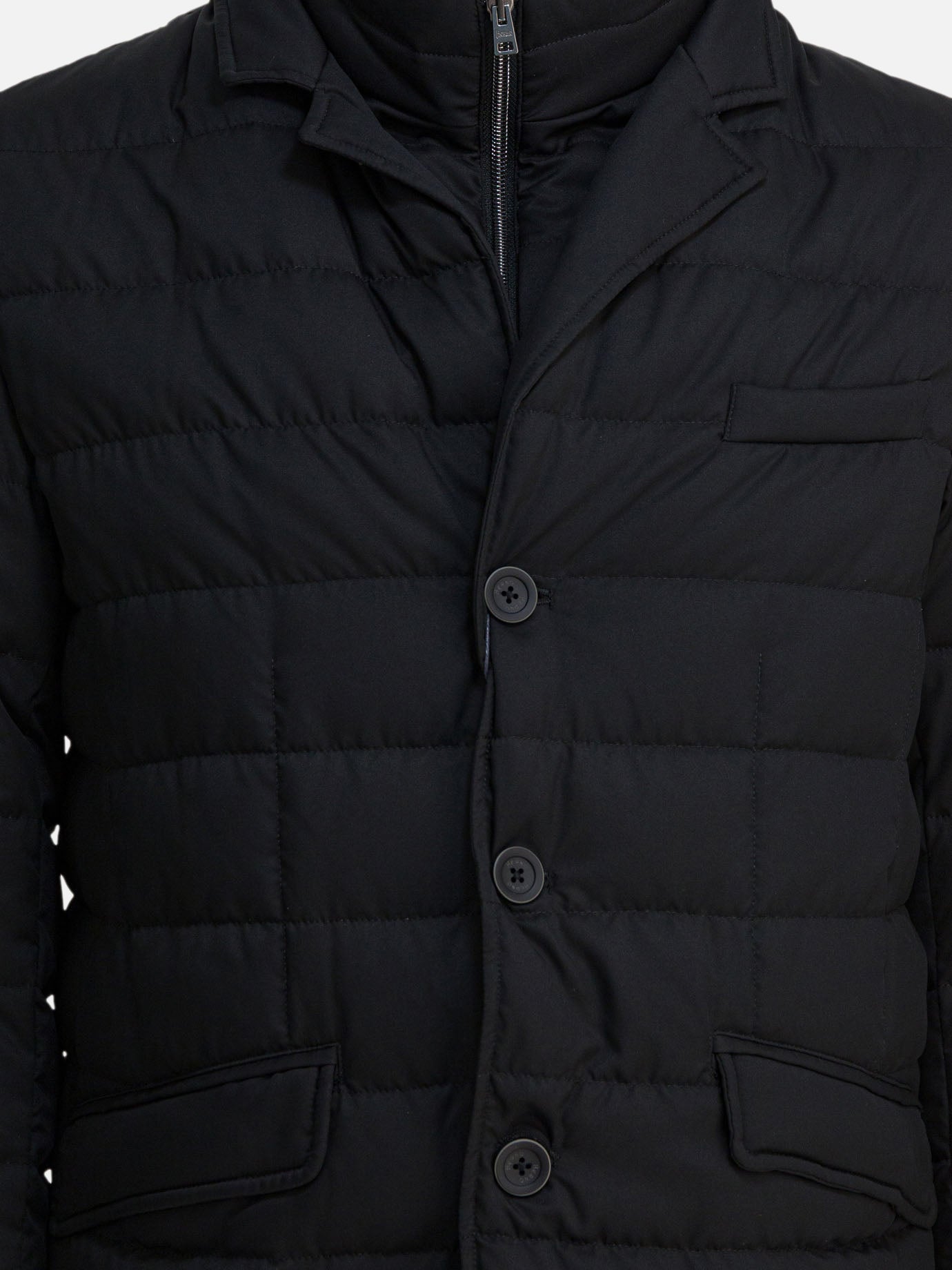 Down jackets Solid colour  Black - Herno Men | PDP | VIETTI Online Store | thumbnail_3