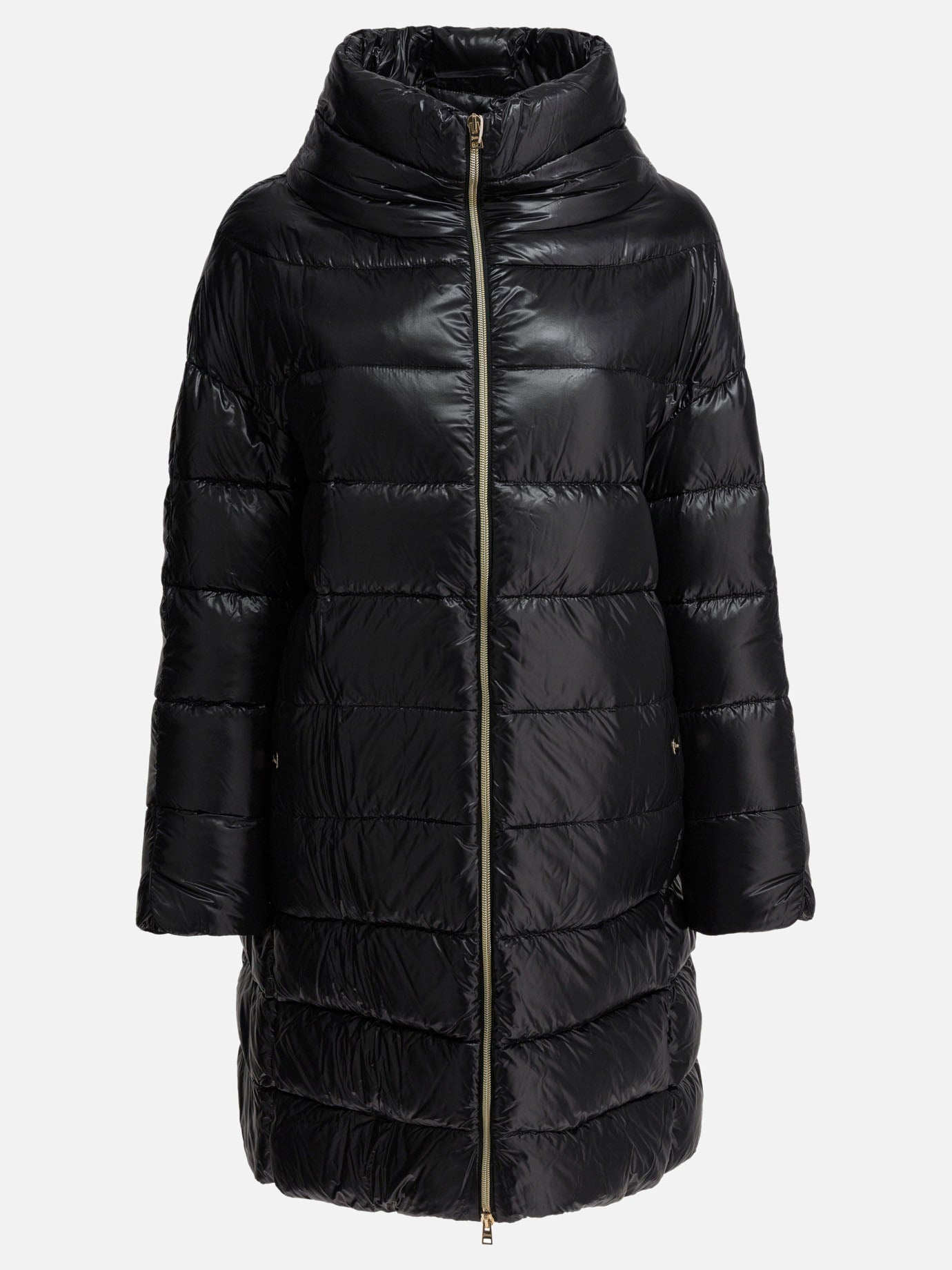 Down coats Solid colour  Black - Herno Women | PDP | VIETTI Online Store | Zoom-Modal
