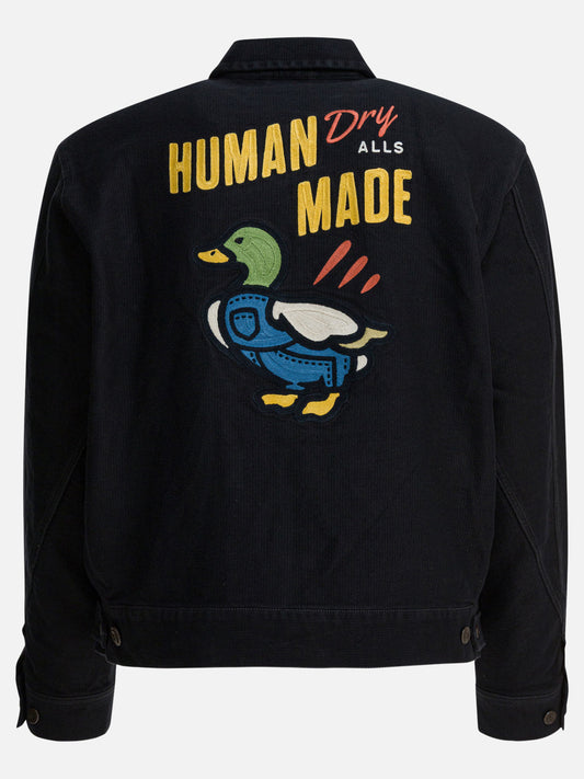 Overshirt jackets Logo  Black - Human Made Men | PLP | VIETTI Online Store | 2
