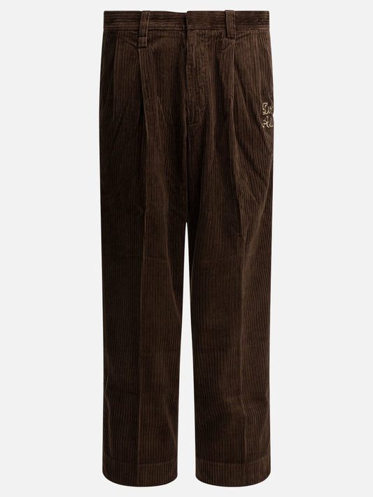 Leisure trousers Solid colour  Brown - Human Made Men | VIETTI Online Store 
