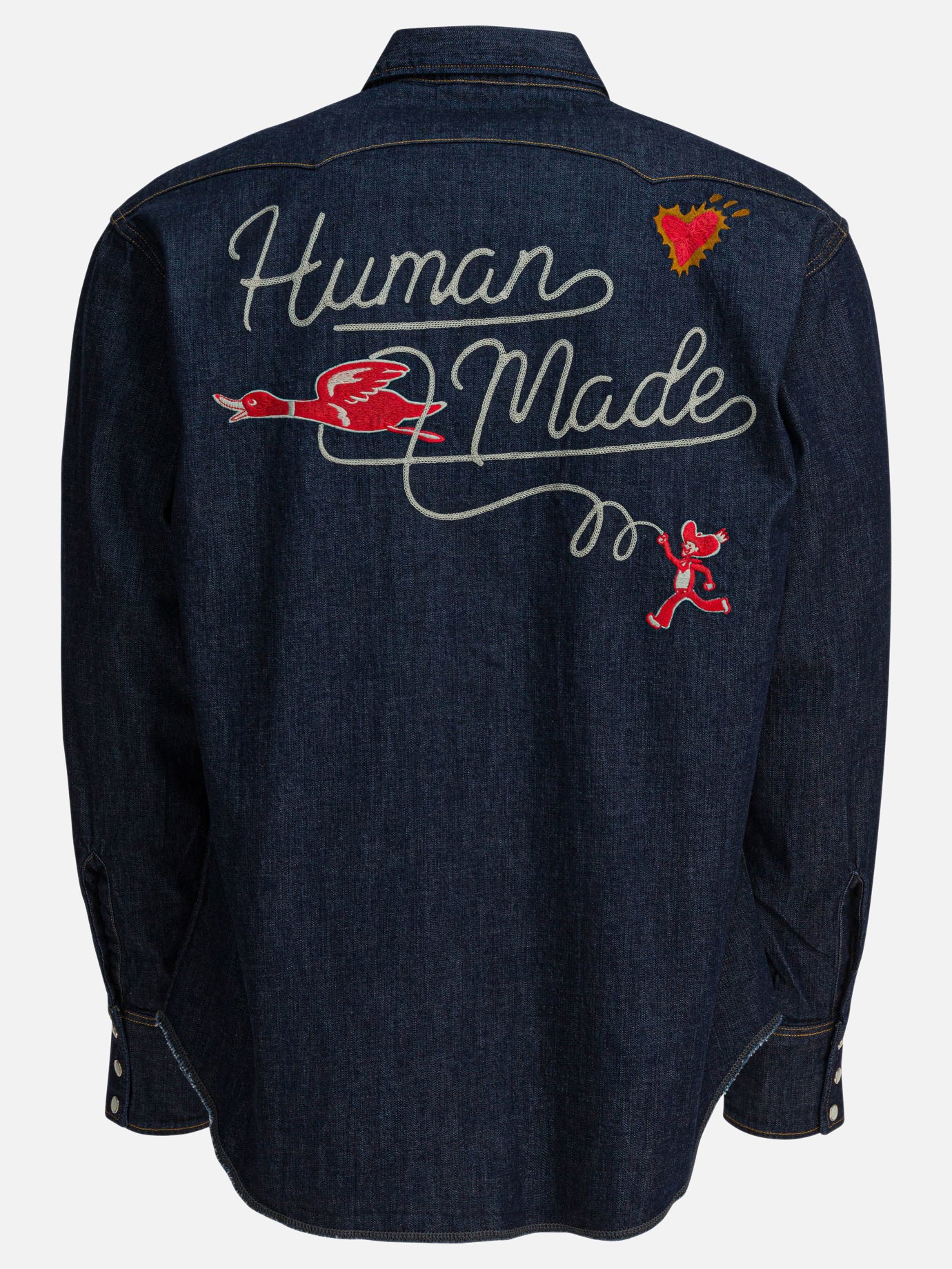 Camicie casual Graphics  Blu - Human Made Uomo | PDP | VIETTI Online Store | Zoom-Modal_2
