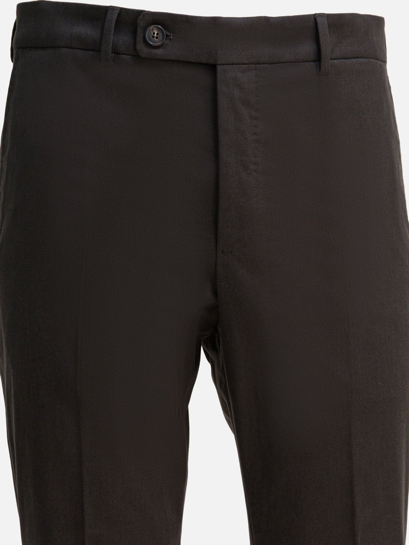 Pantaloni sartoriali Solid colour  Marrone - Incotex Uomo | PDP | VIETTI Online Store | Zoom-Modal_3
