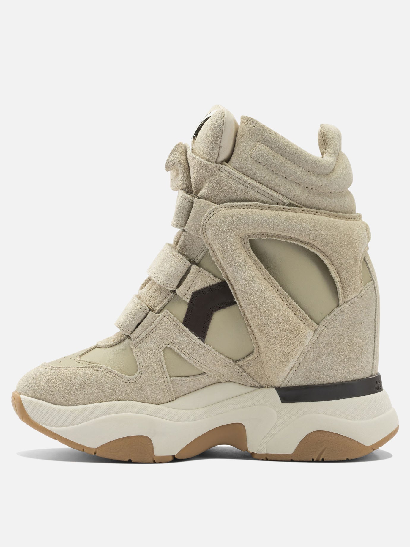 Sneaker alte 100% cow leather - 100% rubber  Beige - Isabel Marant Donna | PDP | VIETTI Online Store | Zoom-Modal_3
