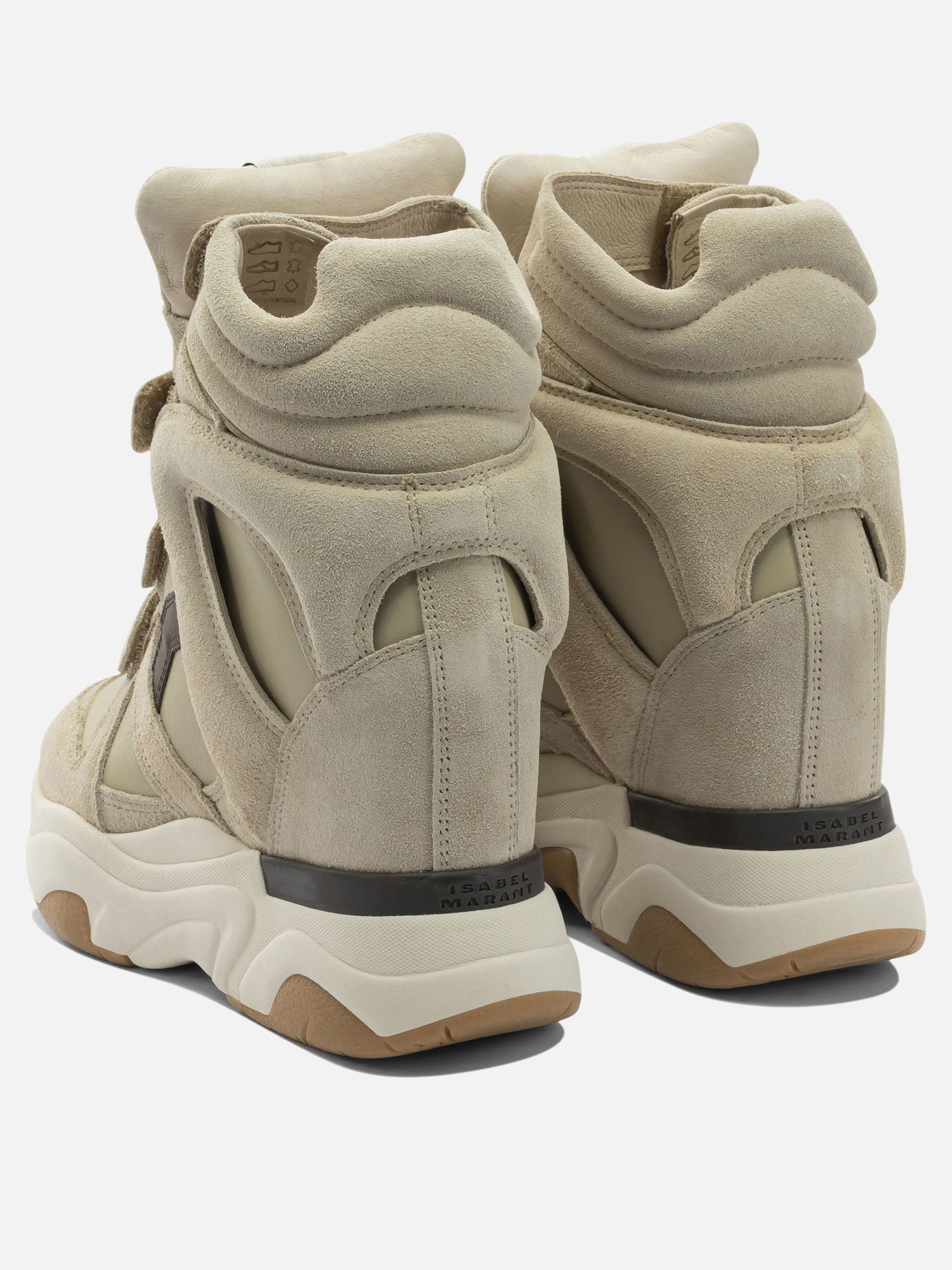 Sneaker alte 100% cow leather - 100% rubber  Beige - Isabel Marant Donna | PDP | VIETTI Online Store | thumbnail_4