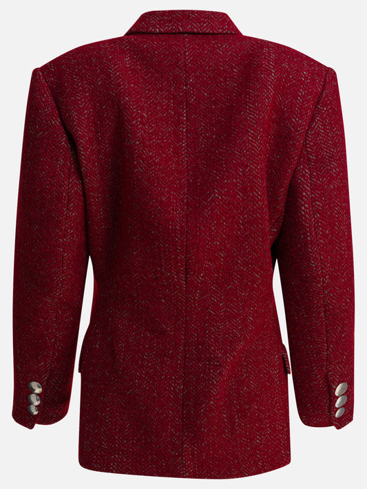 Cappotti corti Solid colour  Rosso - Isabel Marant Donna | PDP | VIETTI Online Store | 2
