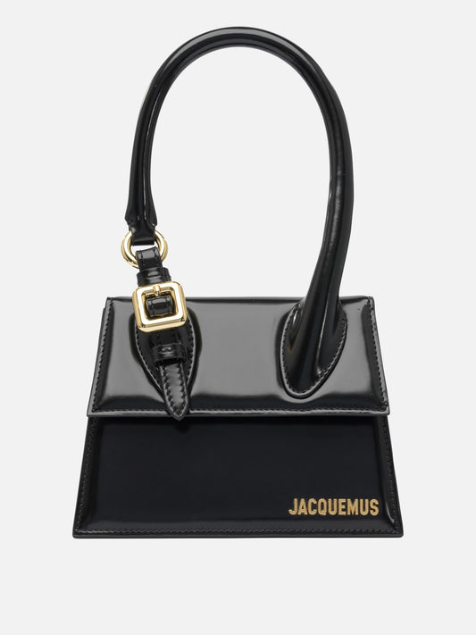 Jacquemus Borsa "Il Chiquito" medio con fibbia 13595464_UNI Black 1