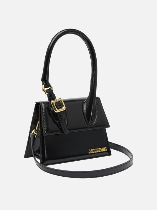 Jacquemus Borsa "Il Chiquito" medio con fibbia 13595464_UNI Black 2