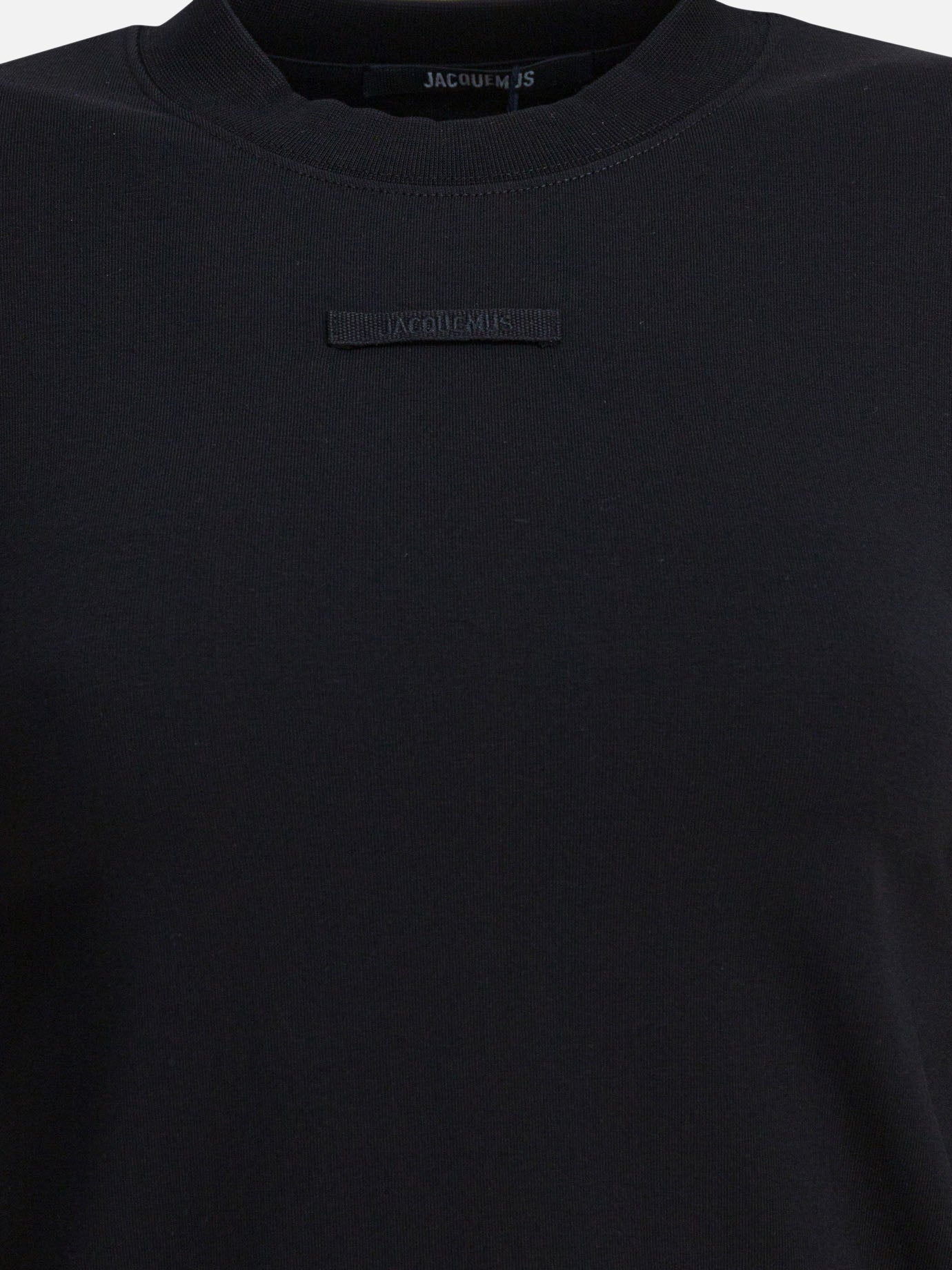 Crewneck t-shirts Logo  Black - Jacquemus Women | PDP | VIETTI Online Store | Zoom-Modal_3

