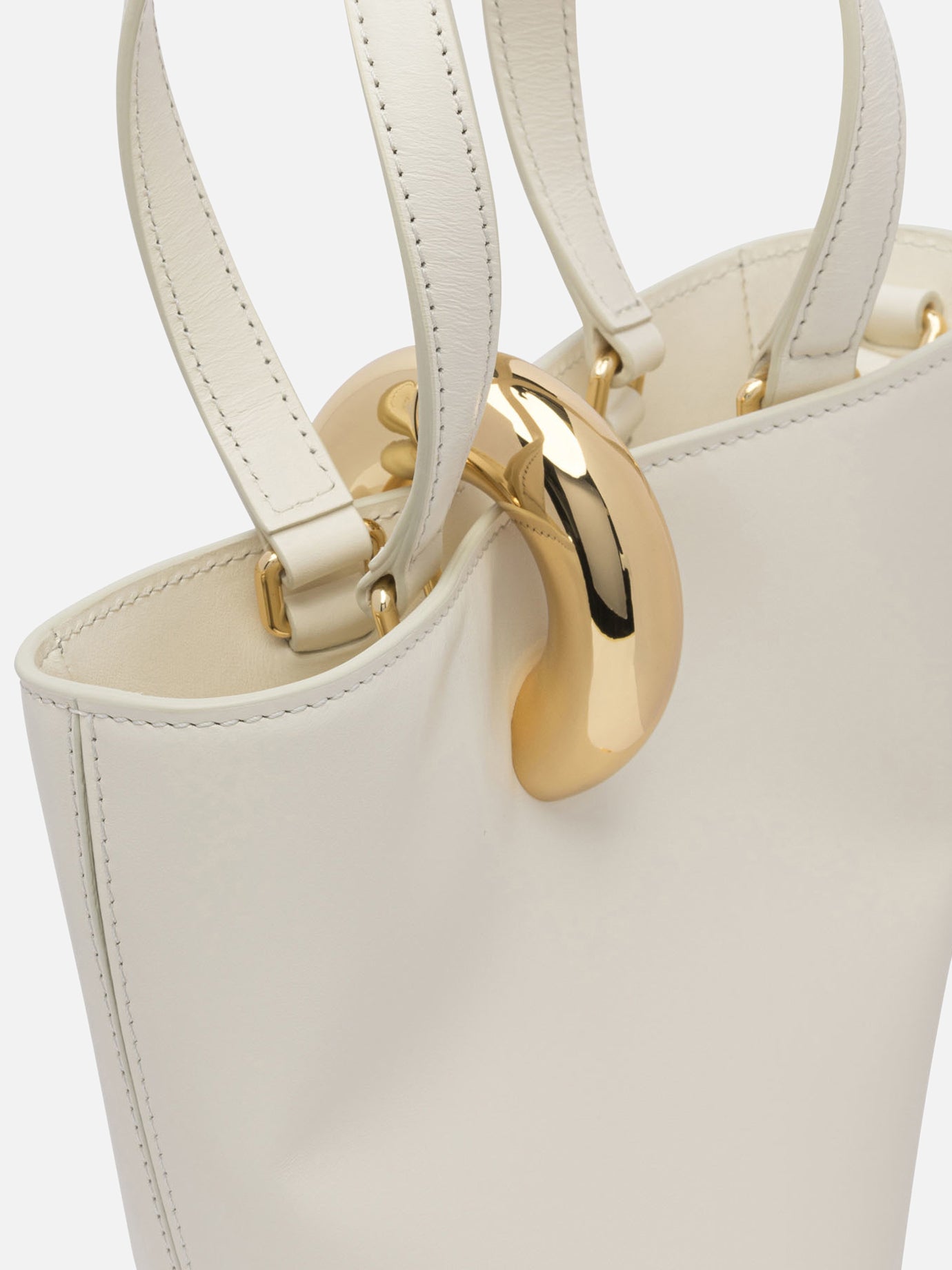 Borse piccole 100% cow leather  Bianco - Jacquemus Donna | PDP | VIETTI Online Store | Zoom-Modal_4
