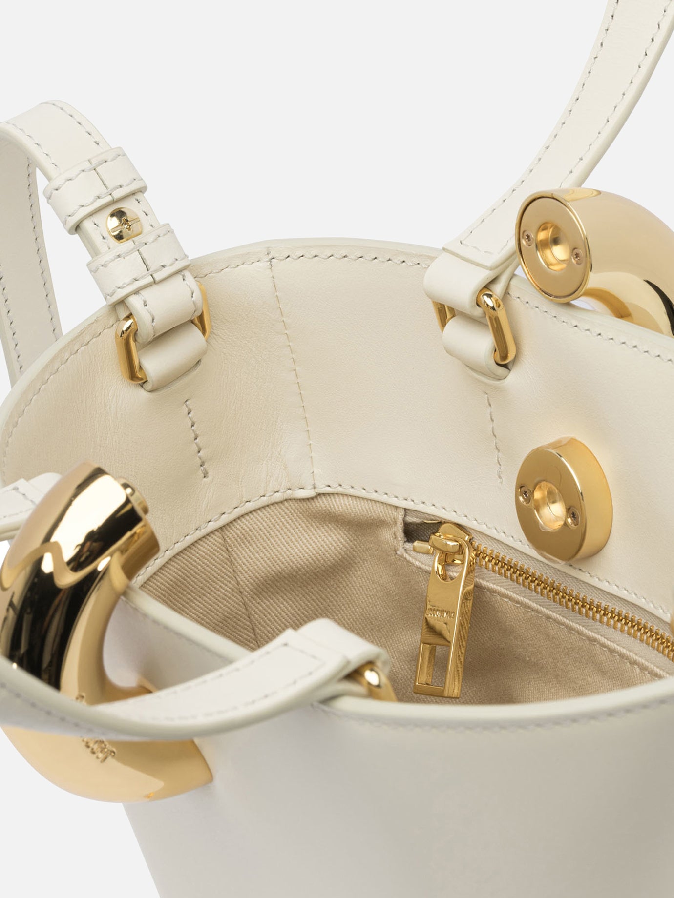Borse piccole 100% cow leather  Bianco - Jacquemus Donna | PDP | VIETTI Online Store | thumbnail_5