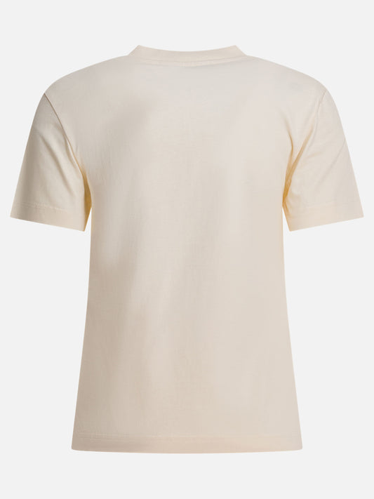 Crewneck t-shirts Logo  Beige - Jacquemus Women | PLP | VIETTI Online Store | 2
