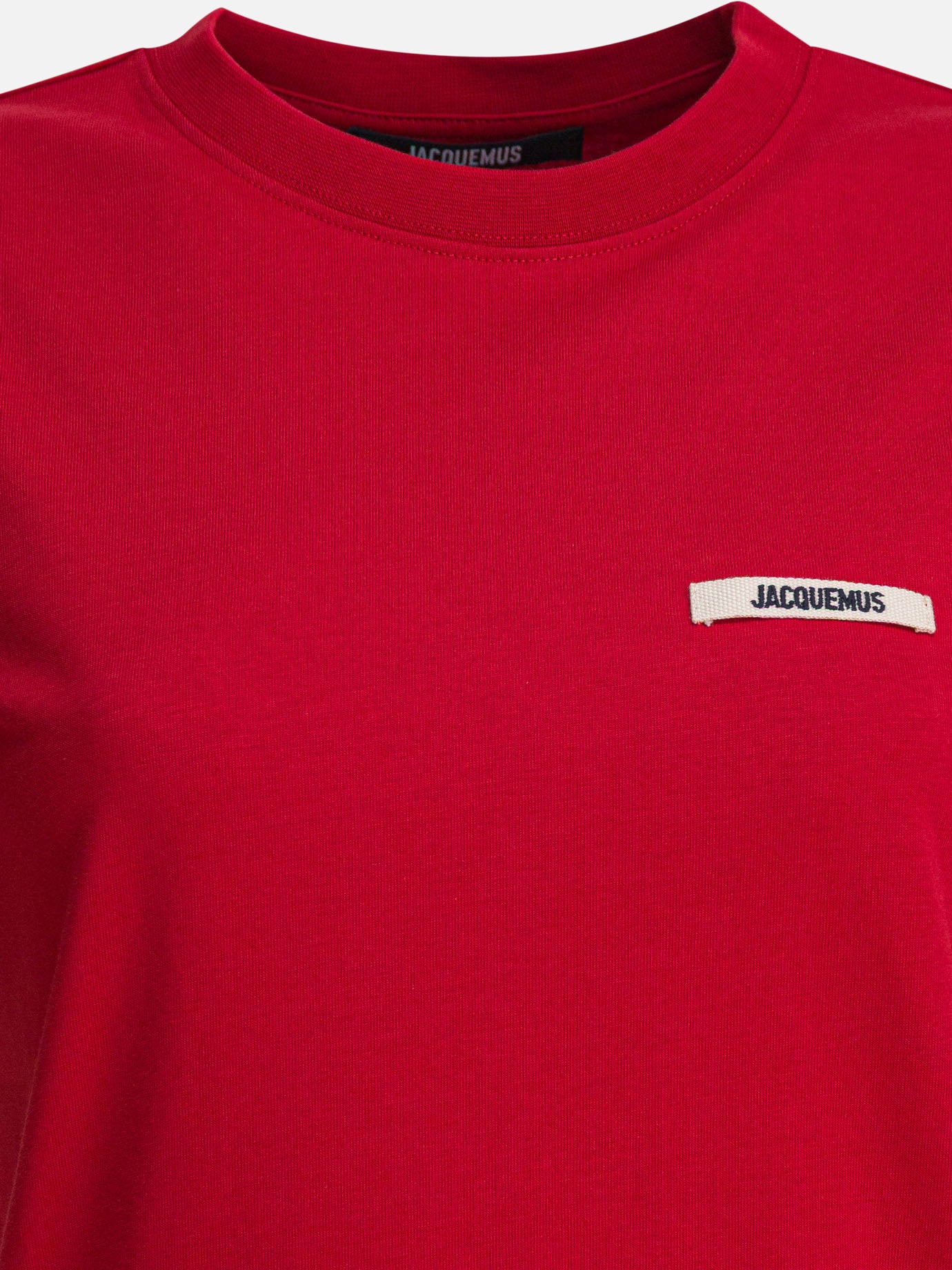 Crewneck t-shirts Logo  Red - Jacquemus Women | PDP | VIETTI Online Store | thumbnail_3