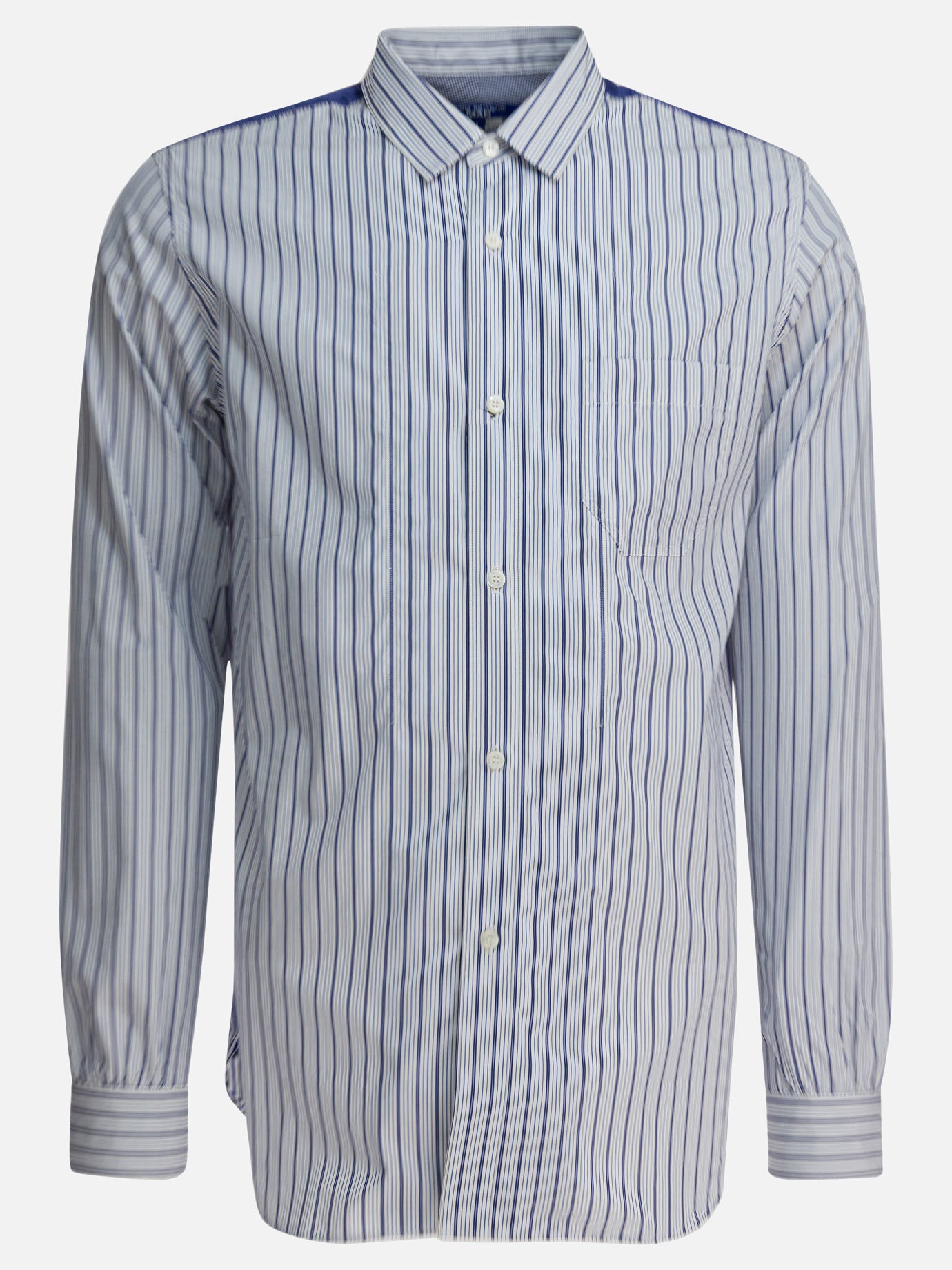 Casual shirts Striped  Light blue - Junya Watanabe MAN Men | PDP | VIETTI Online Store | Zoom-Modal

