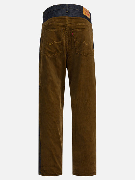 Straight-leg jeans Solid colour  Blue - Junya Watanabe MAN Men | PDP | VIETTI Online Store | 2
