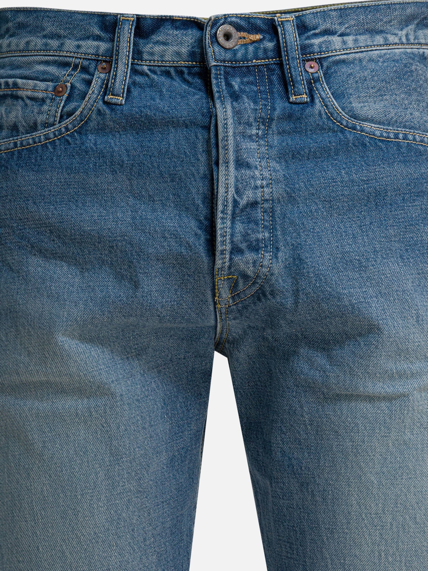 Straight-leg jeans Denim  Blue - KAPITAL Men | PDP | VIETTI Online Store | thumbnail_3