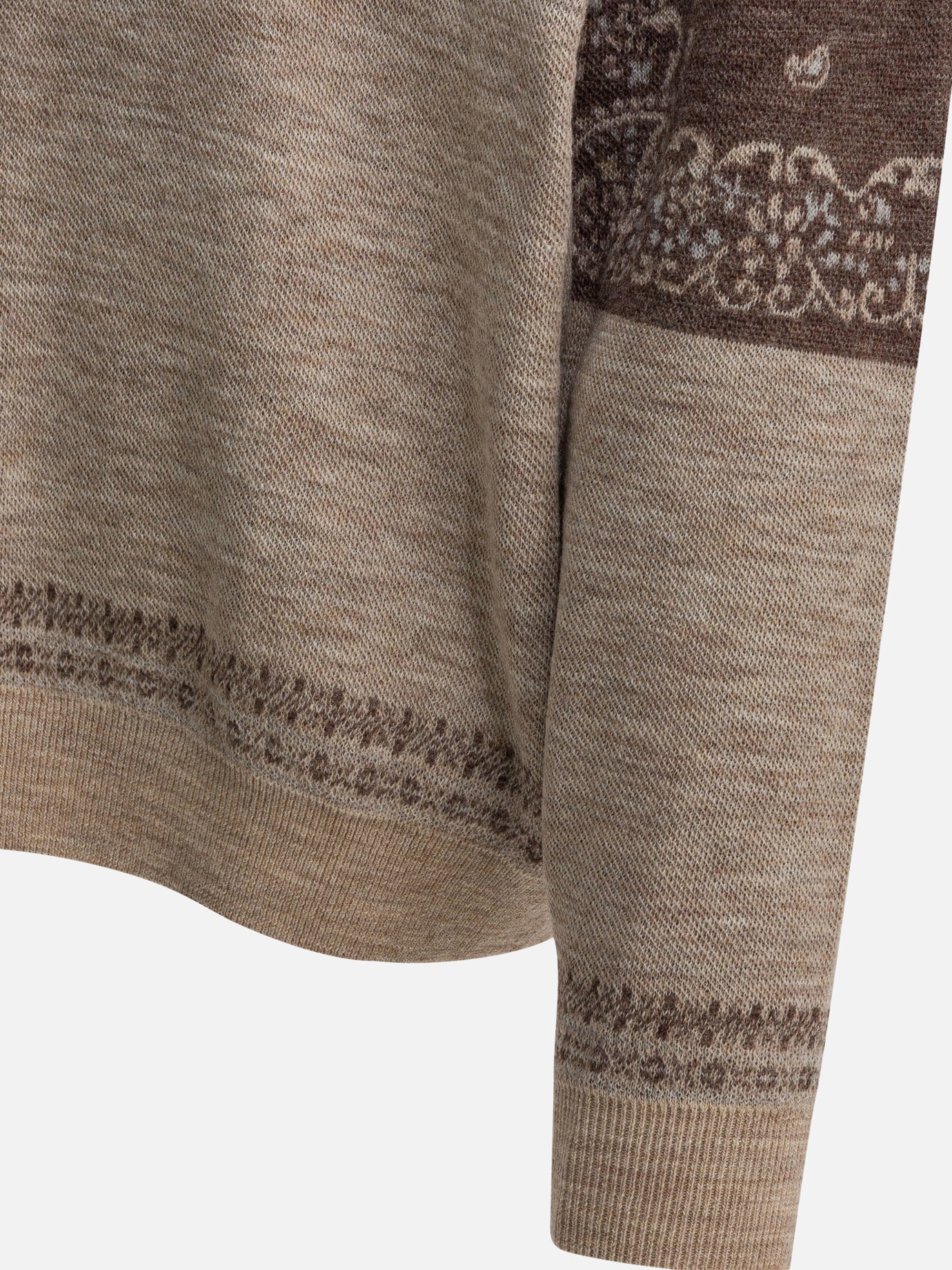 Crewneck sweaters Paisley  Brown - KAPITAL Men | PDP | VIETTI Online Store | Zoom-Modal_4
