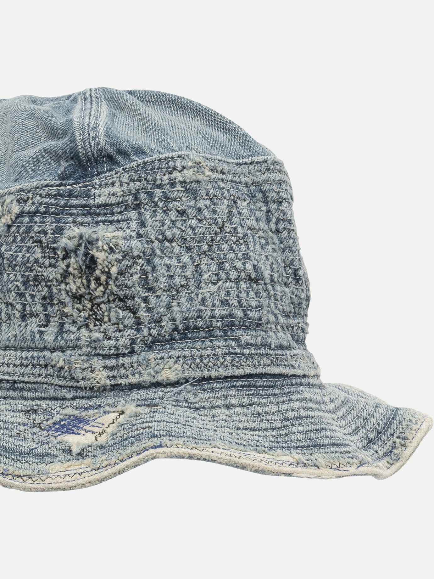 Cappelli bucket 100% cotton  Blu - KAPITAL Uomo | PDP | VIETTI Online Store | thumbnail_4