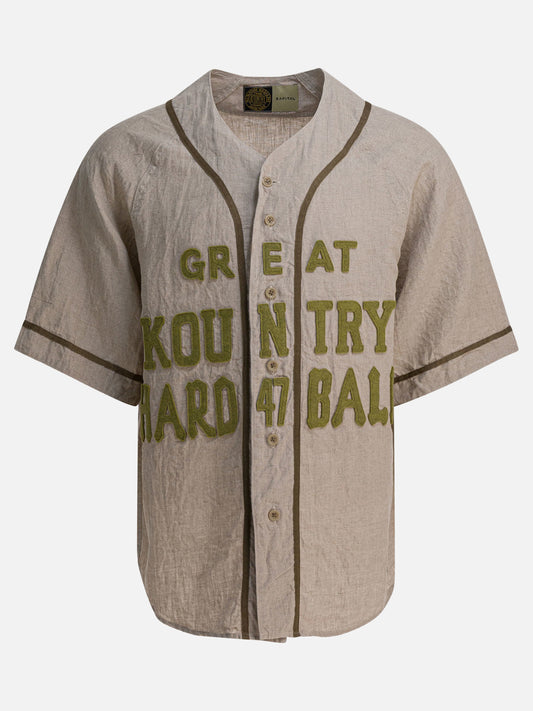 Camicie casual Solid colour  Beige - KAPITAL Uomo | VIETTI Online Store 
