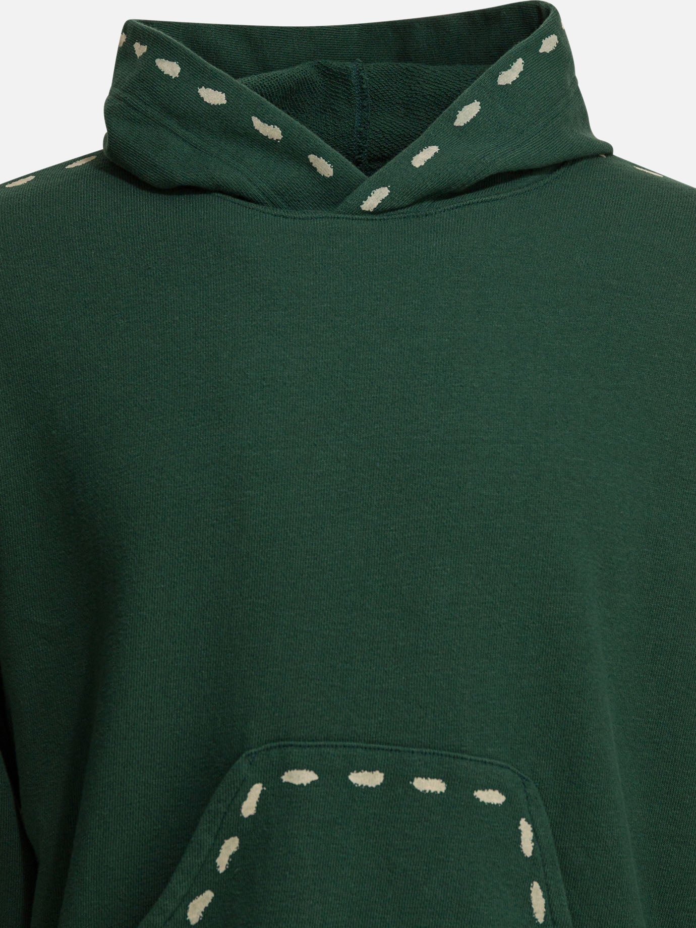 Felpe con cappuccio Solid colour  Verde - KAPITAL Uomo | PDP | VIETTI Online Store | Zoom-Modal_3
