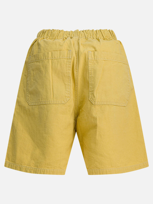 Drawstring shorts Solid colour  Yellow - KAPITAL Men | PLP | VIETTI Online Store | 2
