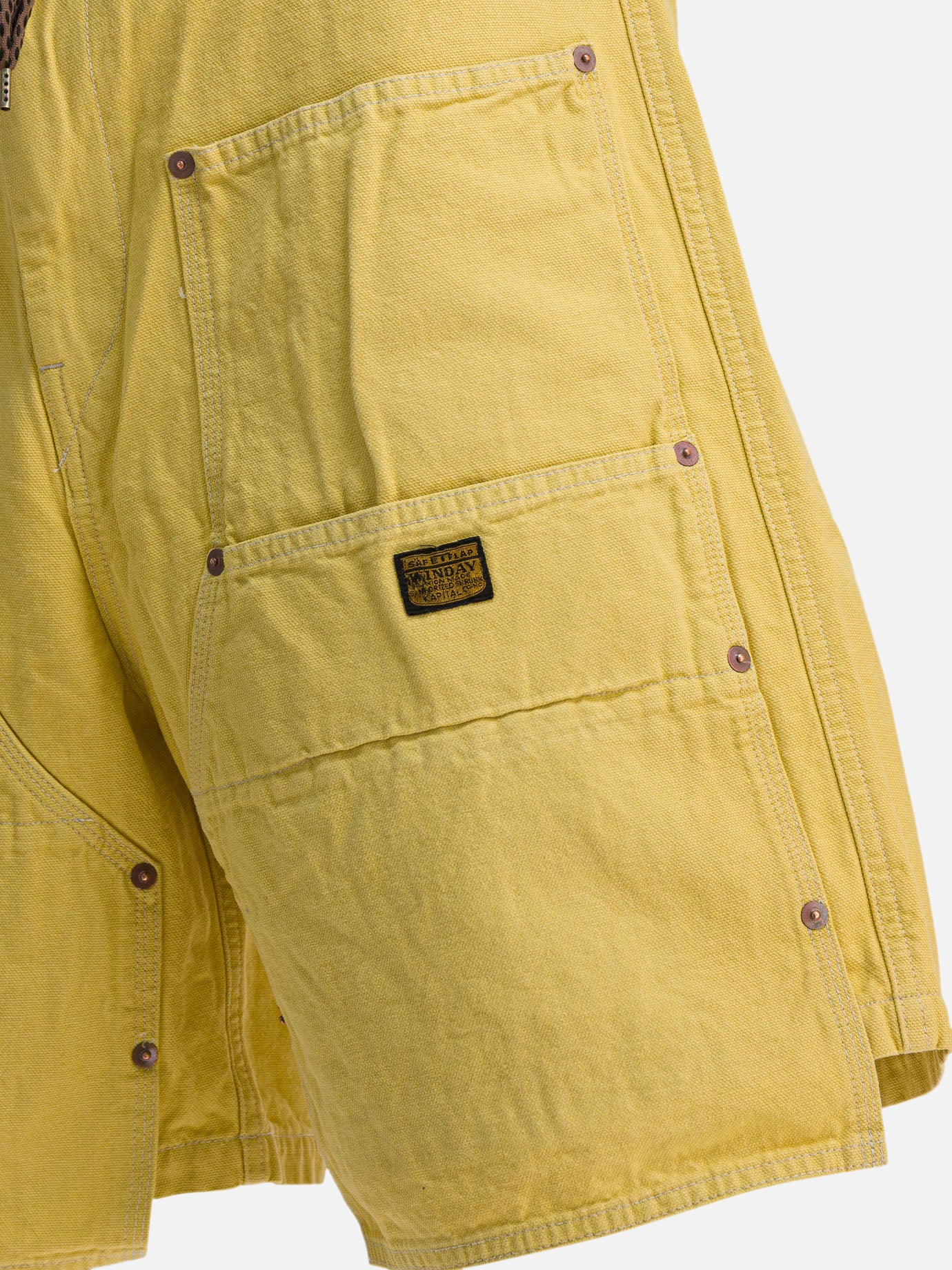 Short con lacci Solid colour  100% cotton - KAPITAL Uomo | PDP | VIETTI Online Store | thumbnail_4
