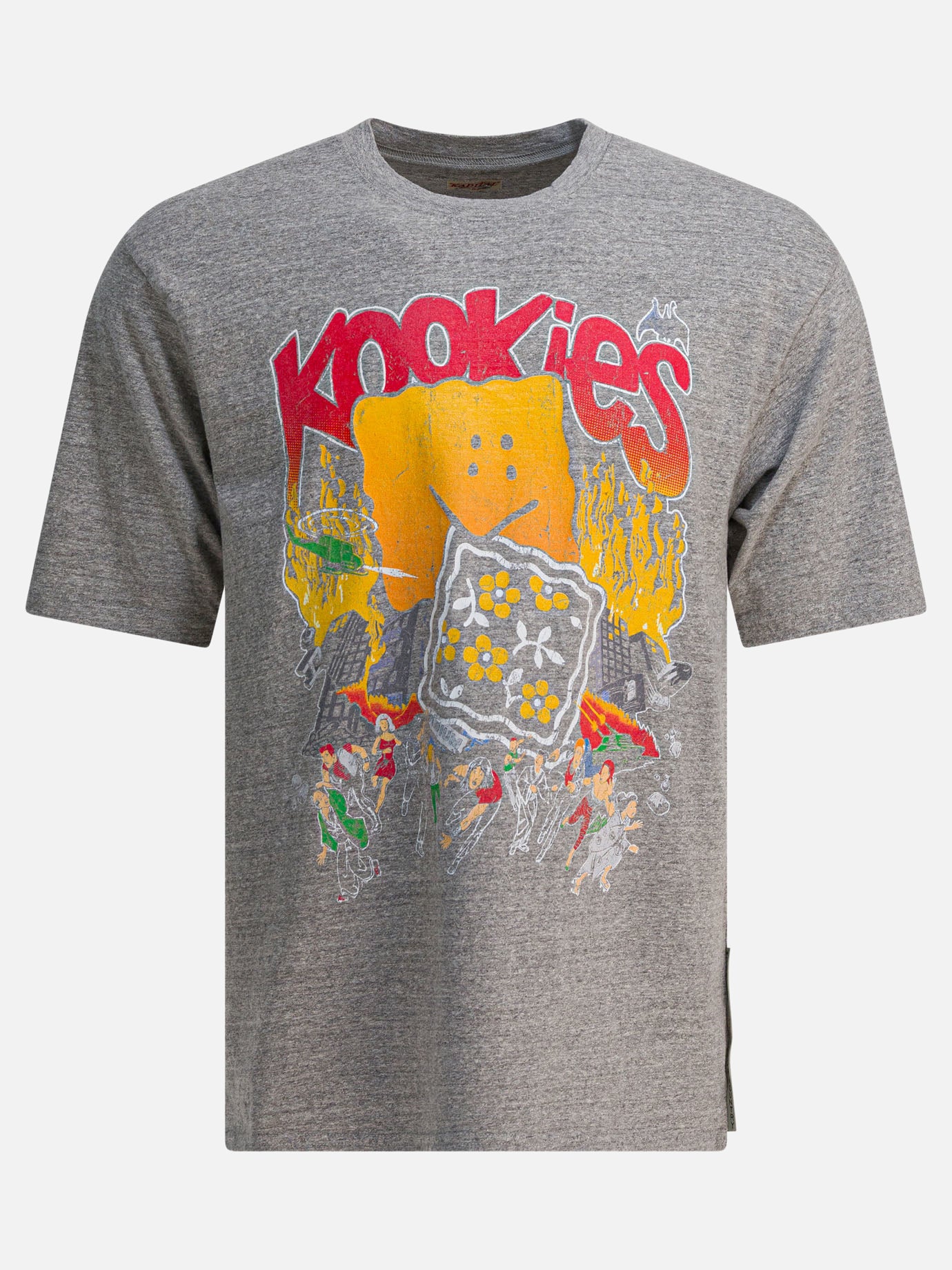 Crewneck t-shirts Print  Grey - KAPITAL Men | PDP | VIETTI Online Store | thumbnail