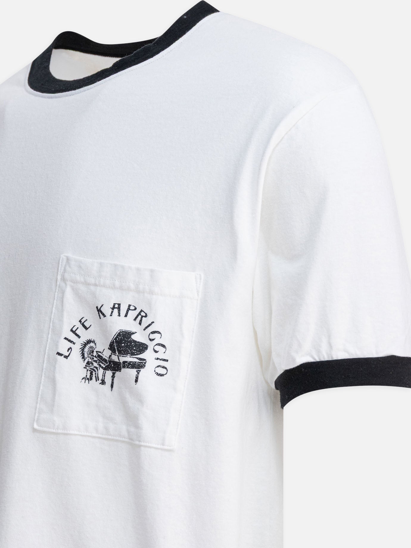 Crewneck t-shirts Graphics  White - KAPITAL Men | PDP | VIETTI Online Store | thumbnail_4