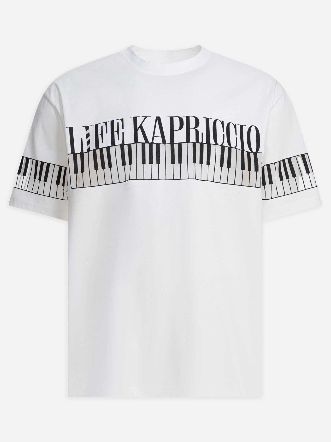 Crewneck t-shirts Print  White - KAPITAL Men | PDP | VIETTI Online Store | Zoom-Modal
