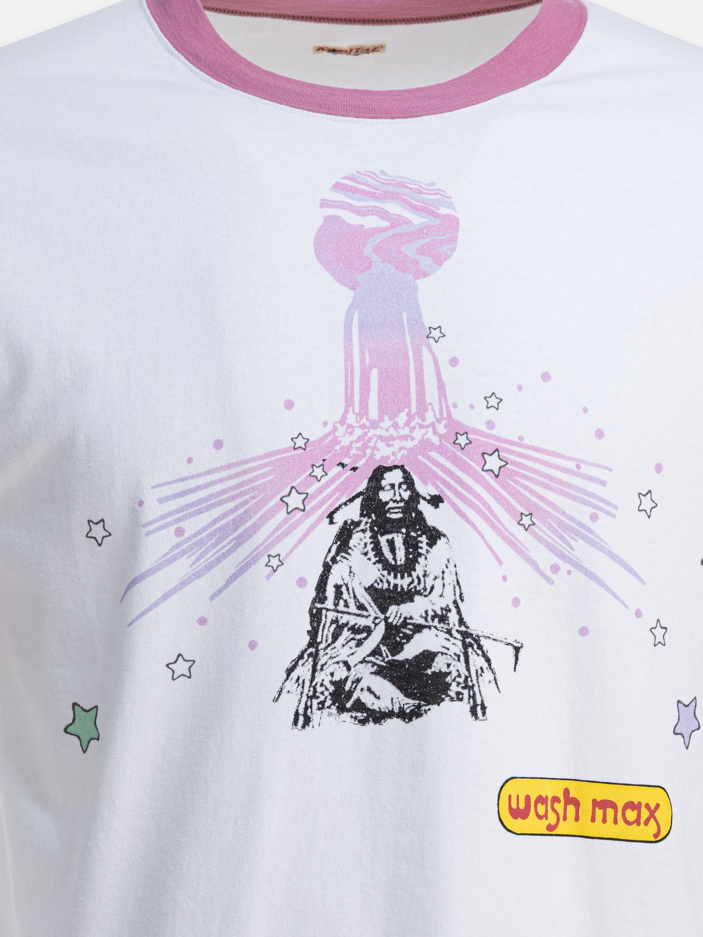T-shirt girocollo Print  Bianco - KAPITAL Uomo | PDP | VIETTI Online Store | Zoom-Modal_4
