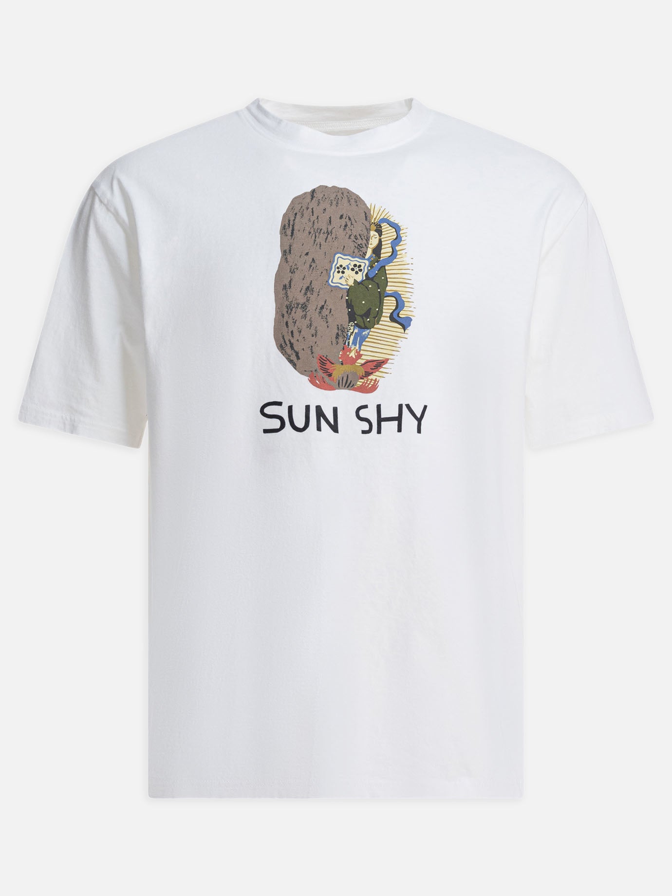 Crewneck t-shirts Print  White - KAPITAL Men | PDP | VIETTI Online Store | Zoom-Modal
