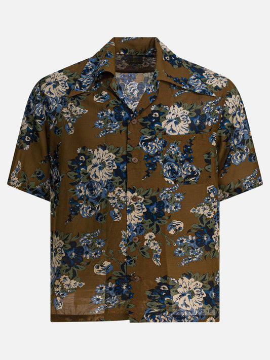 Camicie casual Floral  Verde - KAPITAL Uomo | VIETTI Online Store 
