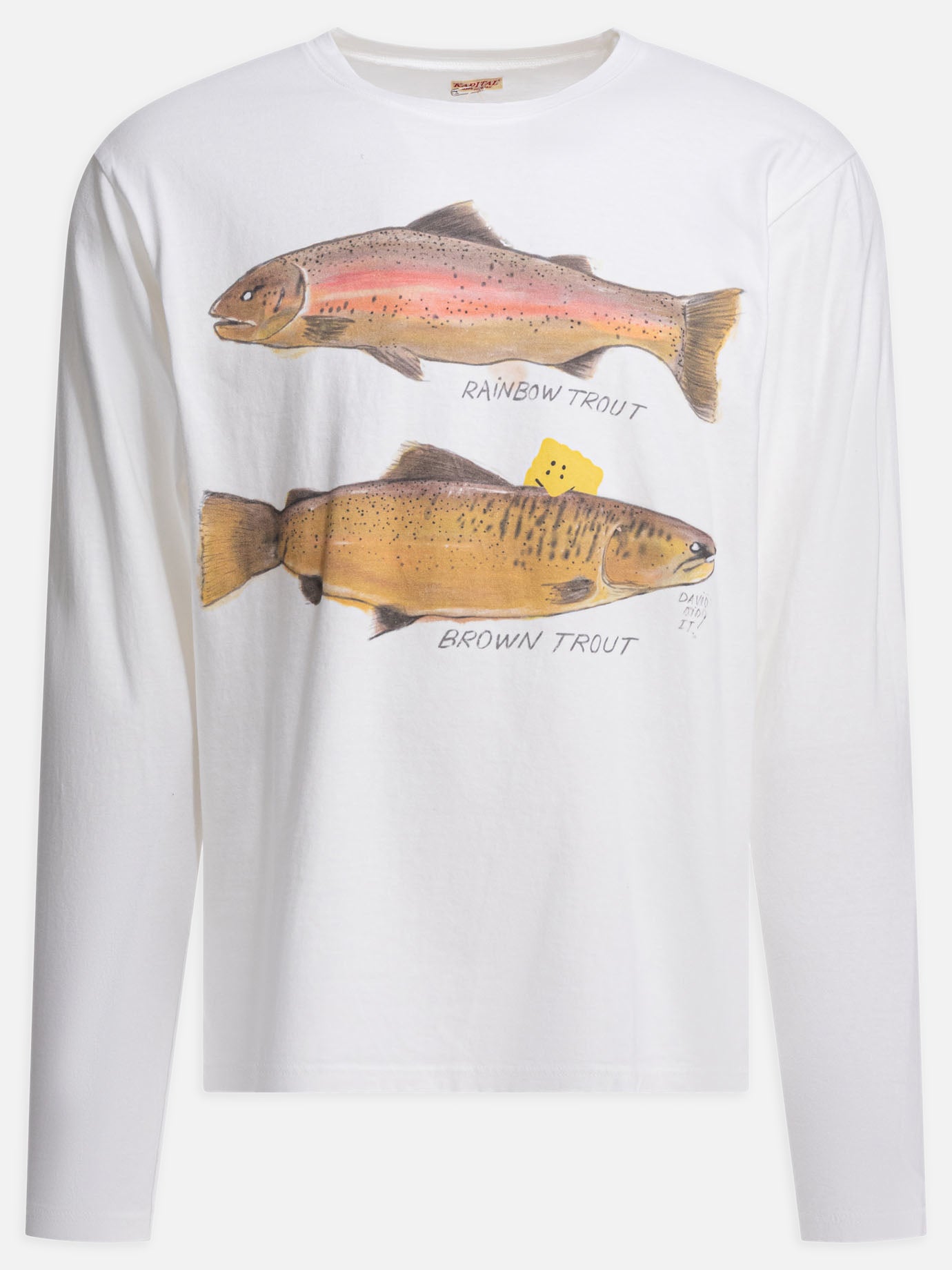 Crewneck t-shirts Graphics  White - KAPITAL Men | PDP | VIETTI Online Store | Zoom-Modal
