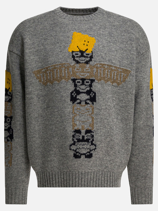 Crewneck sweaters Graphics  Grey - KAPITAL Men | VIETTI Online Store 
