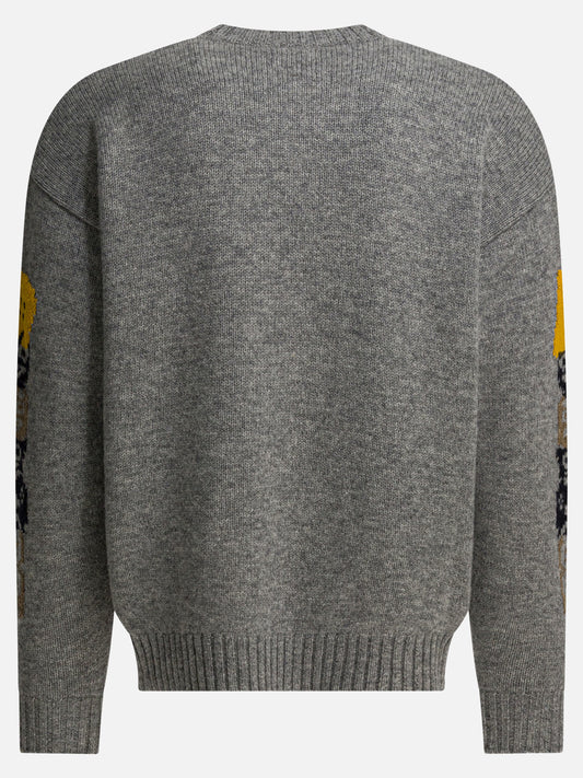 Crewneck sweaters Graphics  Grey - KAPITAL Men | VIETTI Online Store | 2
