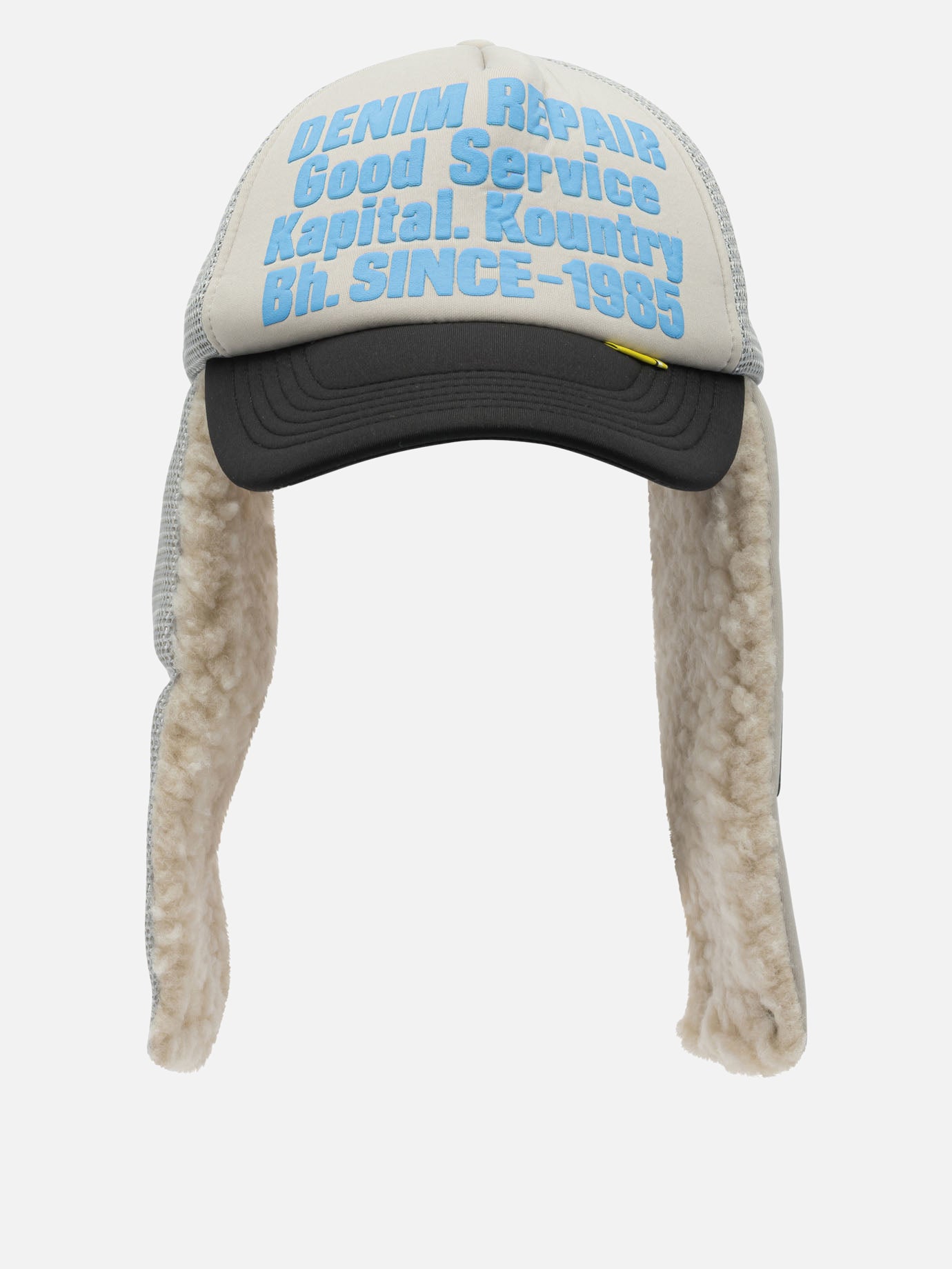 Cappelli trucker 100% polyester  Grigio - KAPITAL Uomo | PDP | VIETTI Online Store | Zoom-Modal
