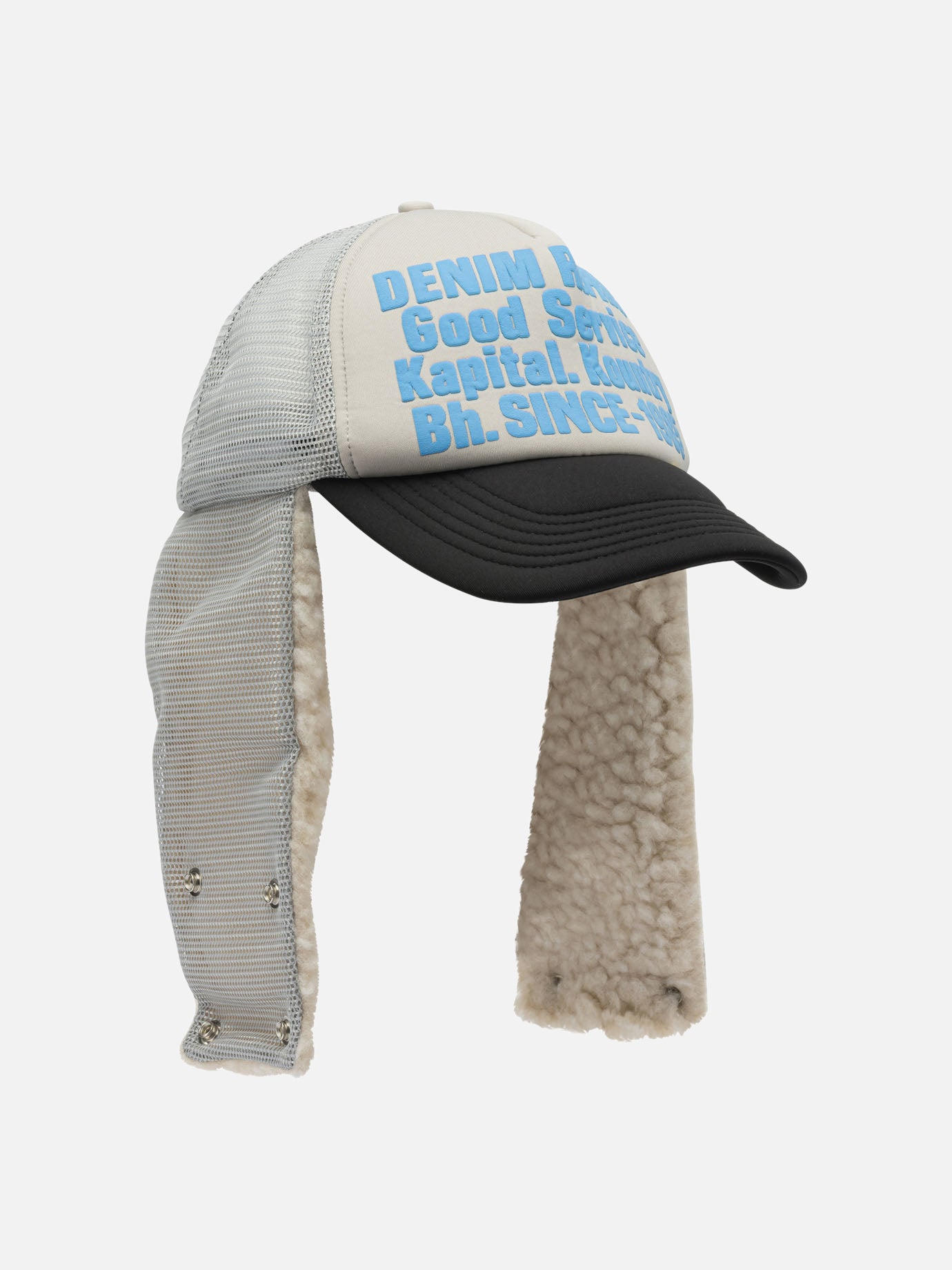 Cappelli trucker 100% polyester  Grigio - KAPITAL Uomo | PDP | VIETTI Online Store | thumbnail_2