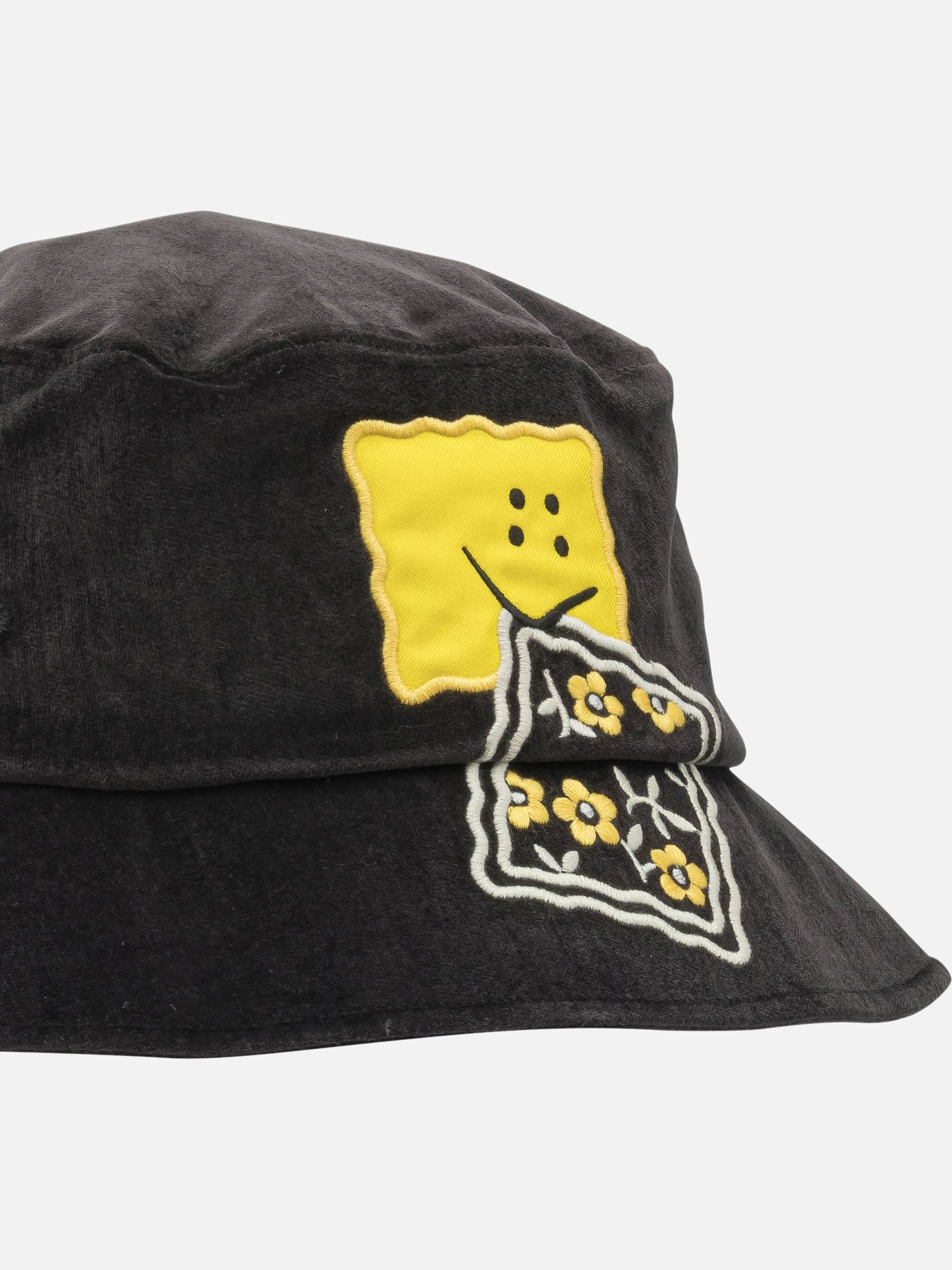 Bucket hats 100% cotton  Black - KAPITAL Men | PDP | VIETTI Online Store | Zoom-Modal_4
