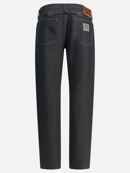 Jeans a gamba dritta Denim  Blu - KAPITAL Uomo | PDP | VIETTI Online Store | 2
