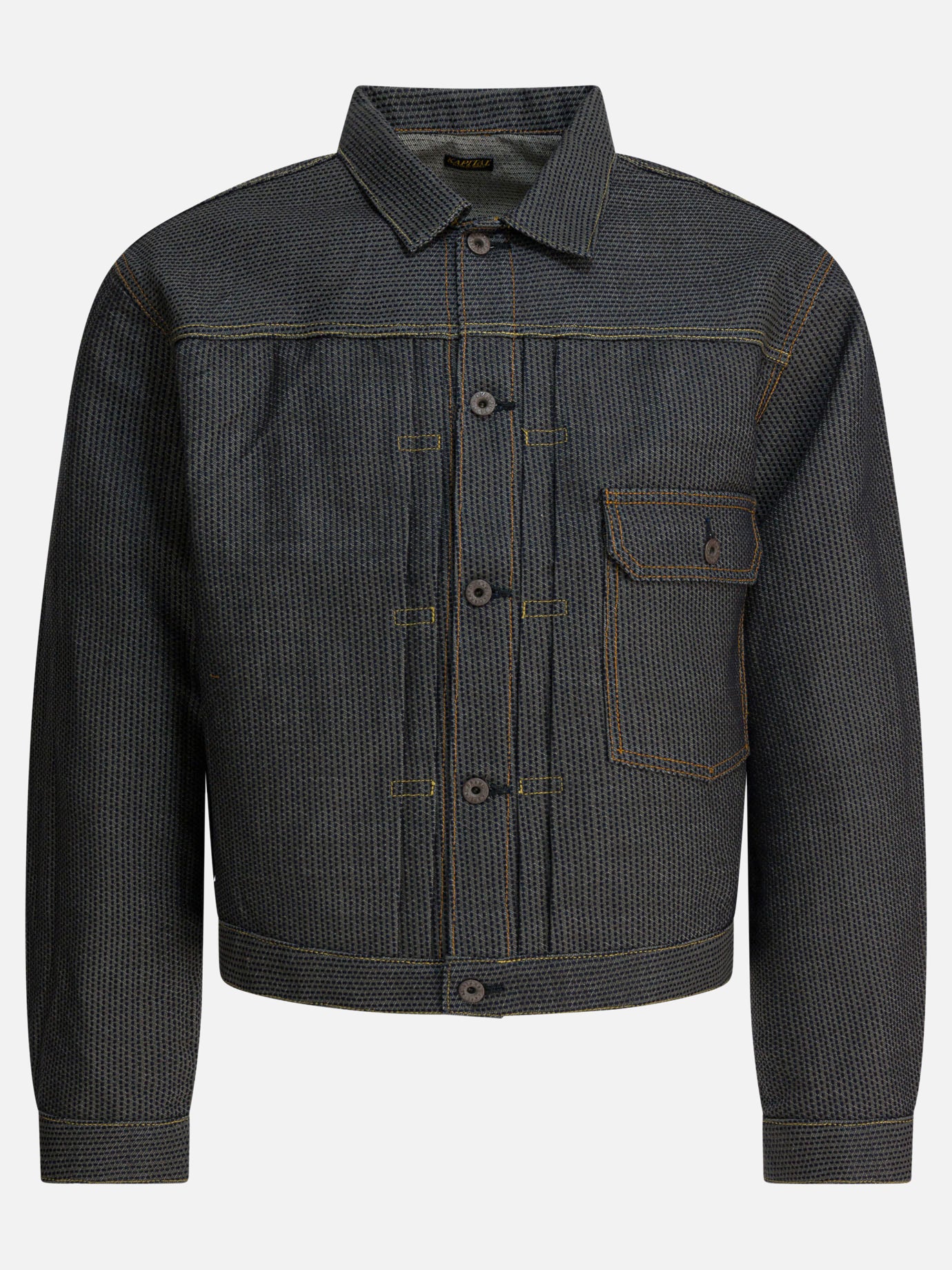 Denim jackets Solid colour  Blue - KAPITAL Men | PDP | VIETTI Online Store | Zoom-Modal
