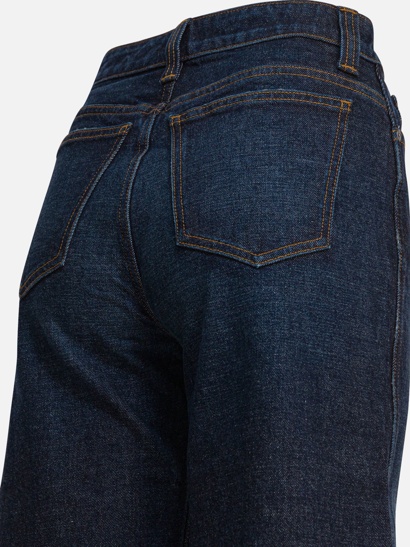 Jeans a gamba larga Denim  Blu - Khaite Donna | PDP | VIETTI Online Store | thumbnail_4