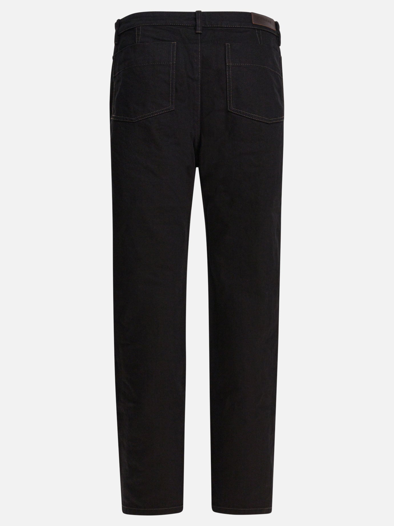 Straight-leg jeans Solid colour  Black - Lemaire Women | PDP | VIETTI Online Store | Zoom-Modal_2
