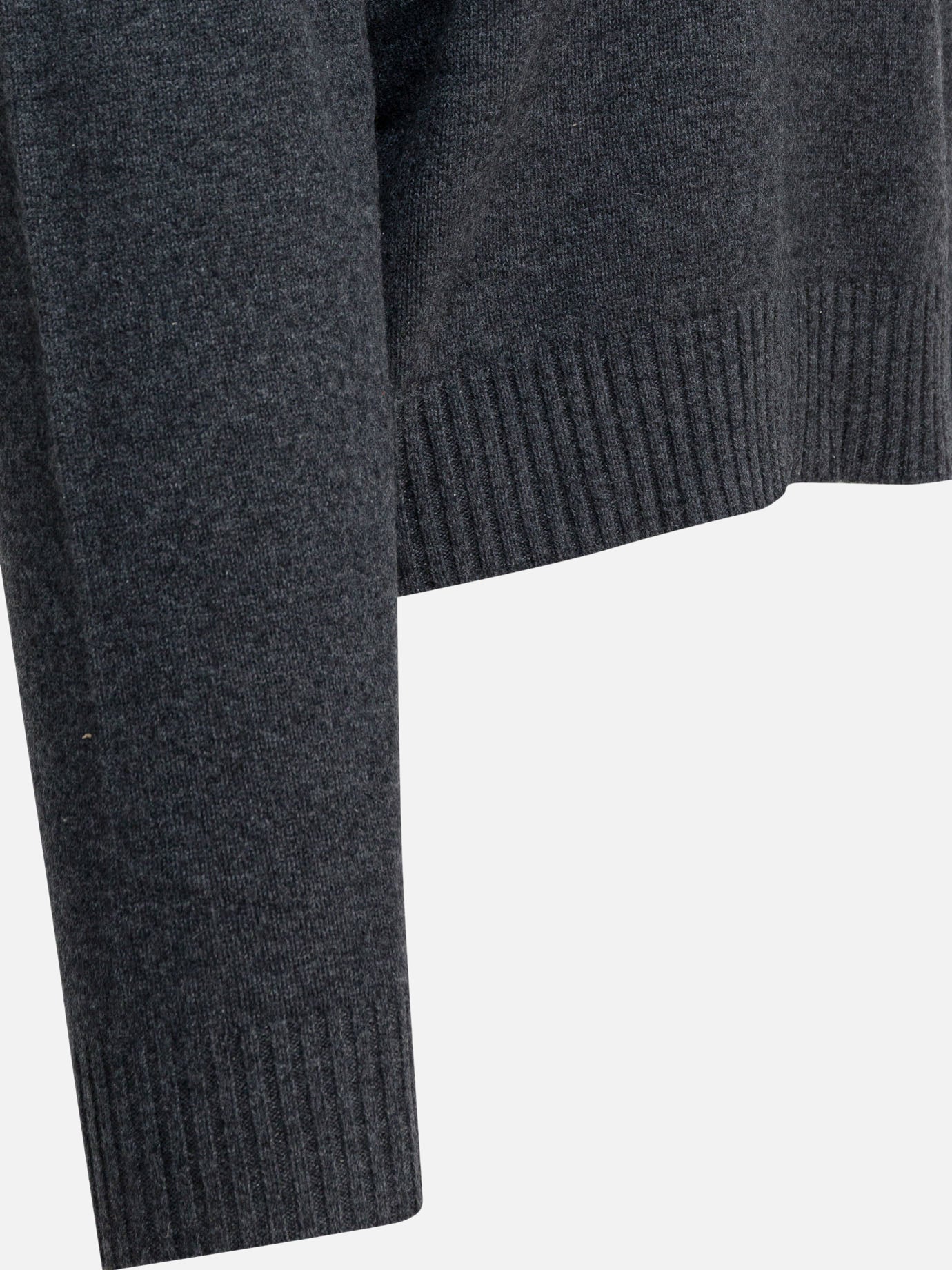 Crewneck sweaters Solid colour  Grey - LouLou De Saison Women | PDP | VIETTI Online Store | Zoom-Modal_4
