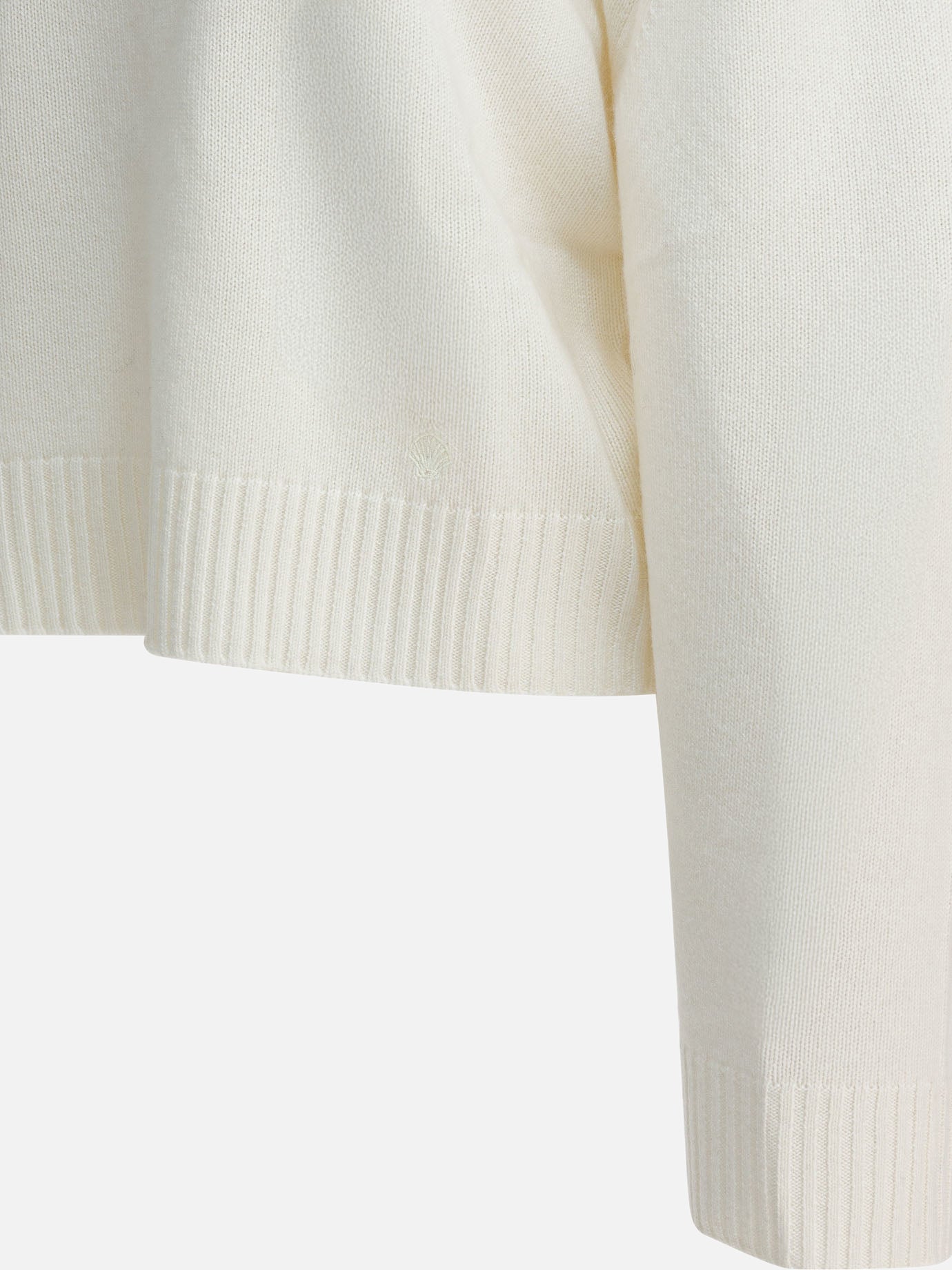 Crewneck sweaters Solid colour  White - LouLou De Saison Women | PDP | VIETTI Online Store | thumbnail_4