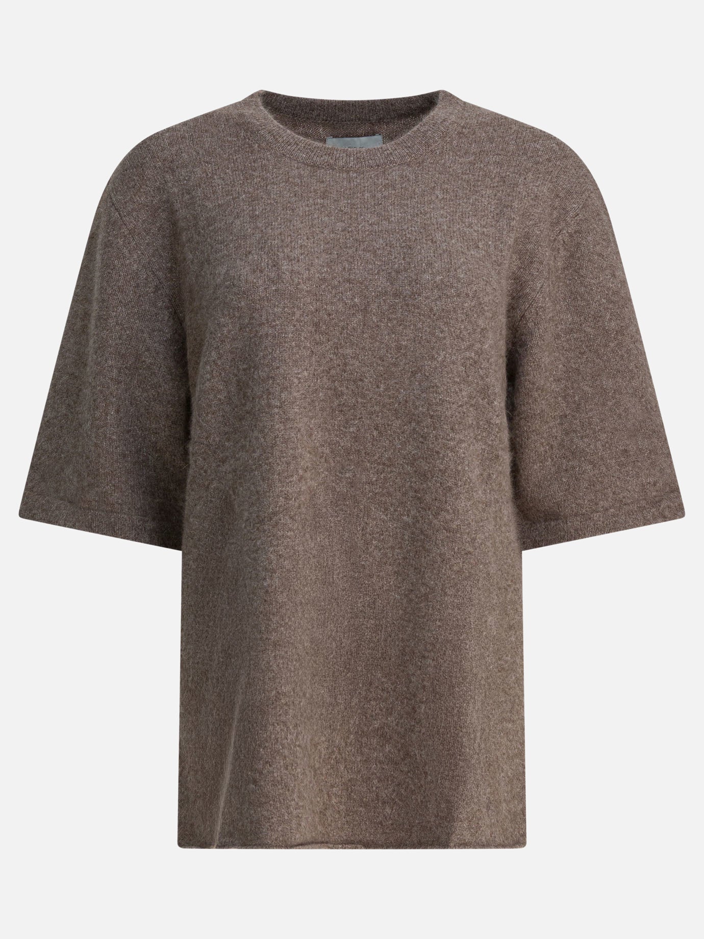 Crewneck sweaters Solid colour  Beige - LouLou De Saison Women | PDP | VIETTI Online Store | Zoom-Modal
