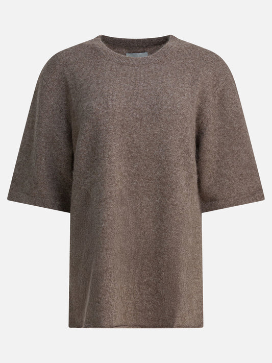 Crewneck sweaters Solid colour  Beige - LouLou De Saison Women | PLP | VIETTI Online Store 
