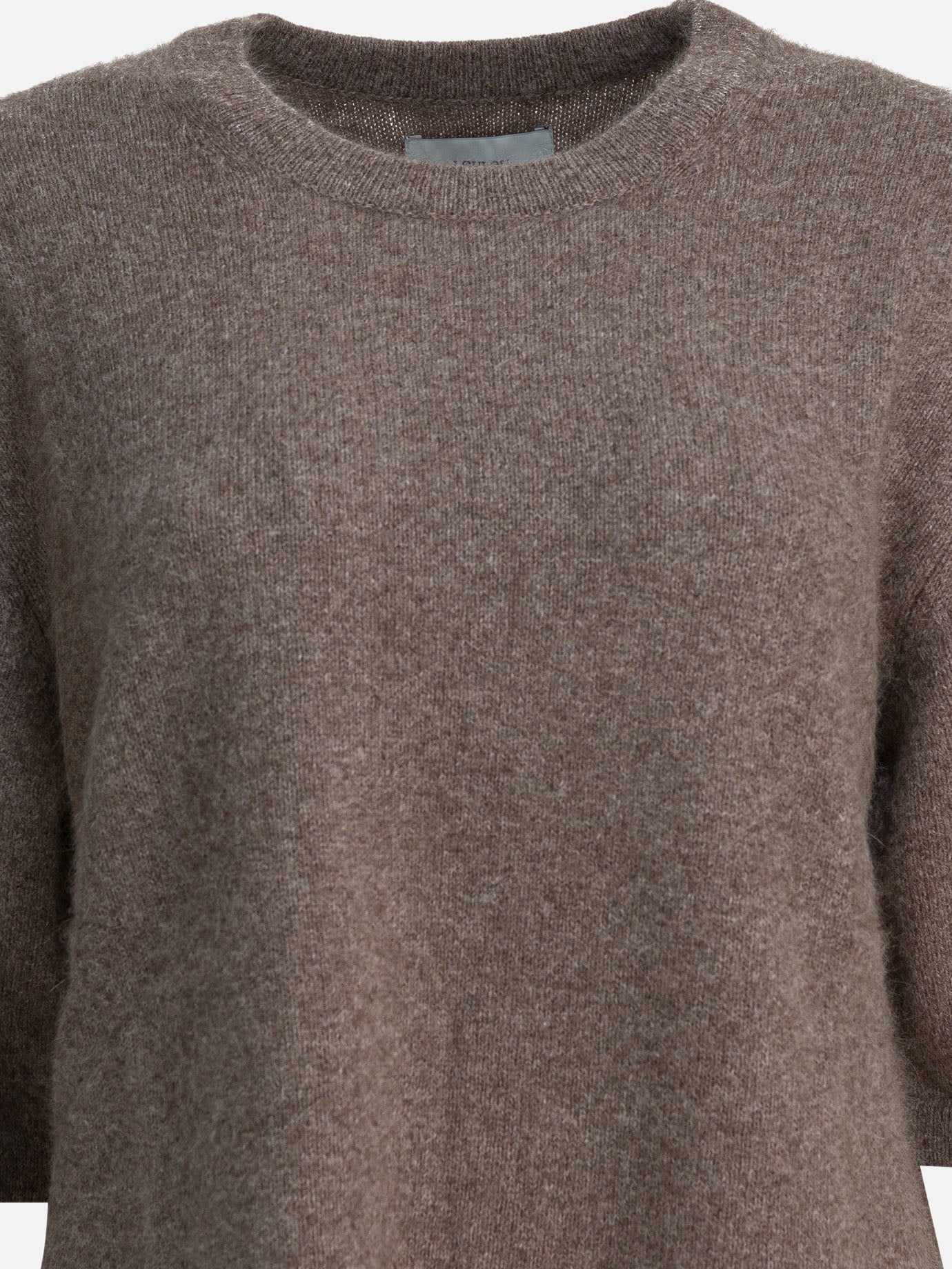 Crewneck sweaters Solid colour  Beige - LouLou De Saison Women | PDP | VIETTI Online Store | thumbnail_3
