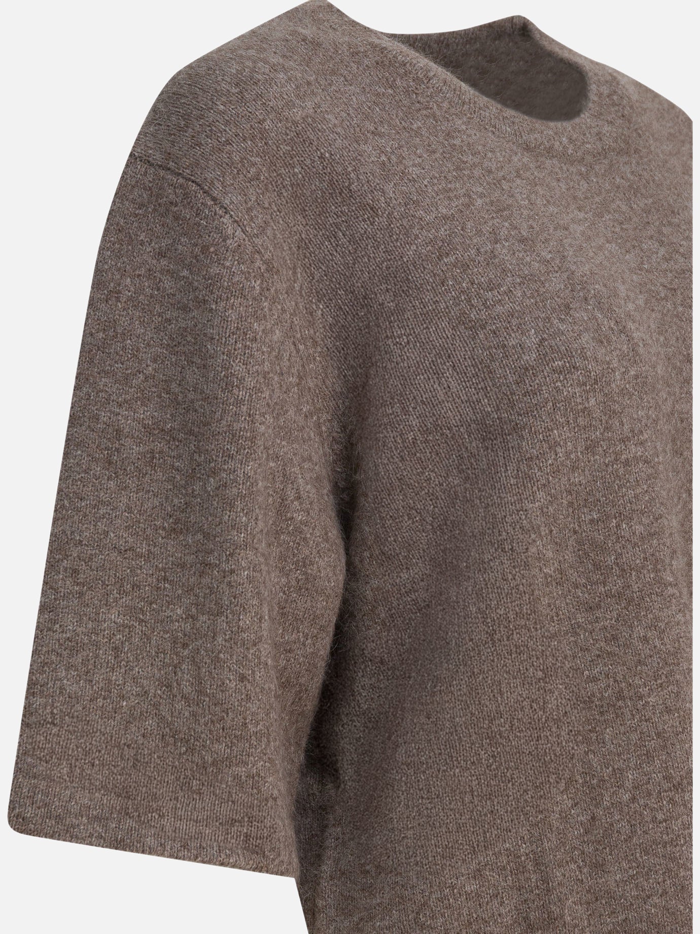 Crewneck sweaters Solid colour  Beige - LouLou De Saison Women | PDP | VIETTI Online Store | thumbnail_4
