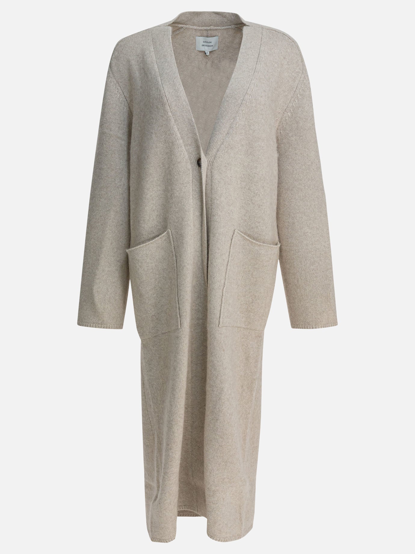 Cardigans Solid colour  Beige - LouLou De Saison Women | PDP | VIETTI Online Store | thumbnail